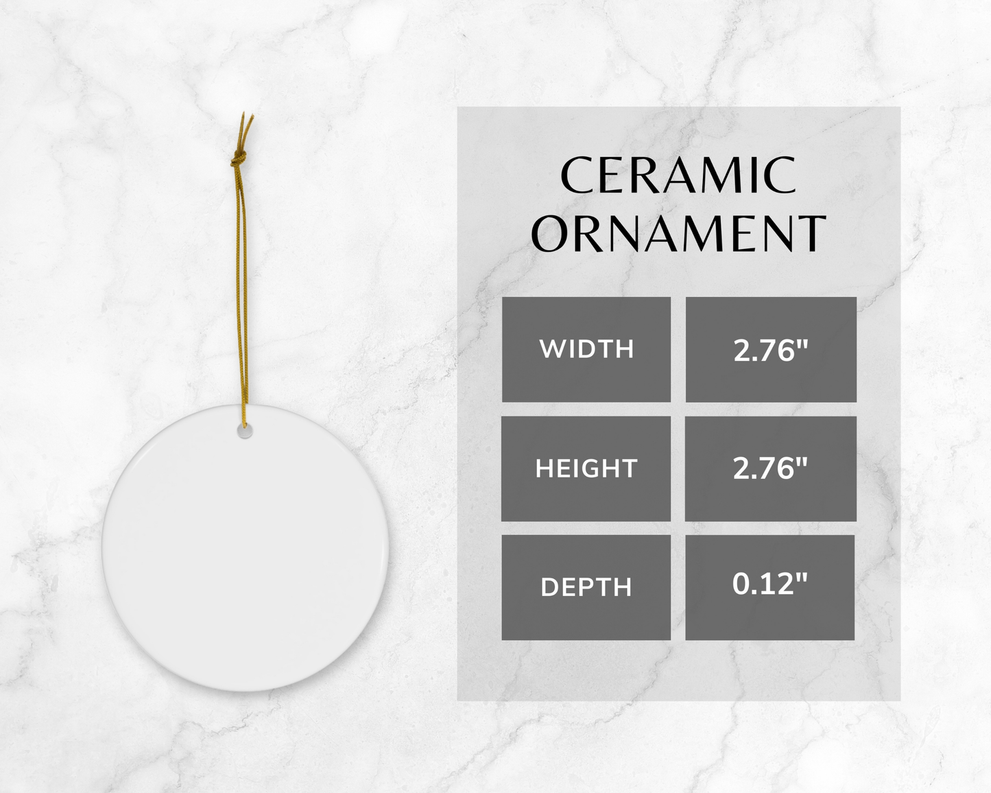 Personalized Dog Christmas Ornament 2025 – Ceramic Pet Ornament, Pet’s First Christmas Keepsake, Custom Photo Ornament, Dog Lover Gift