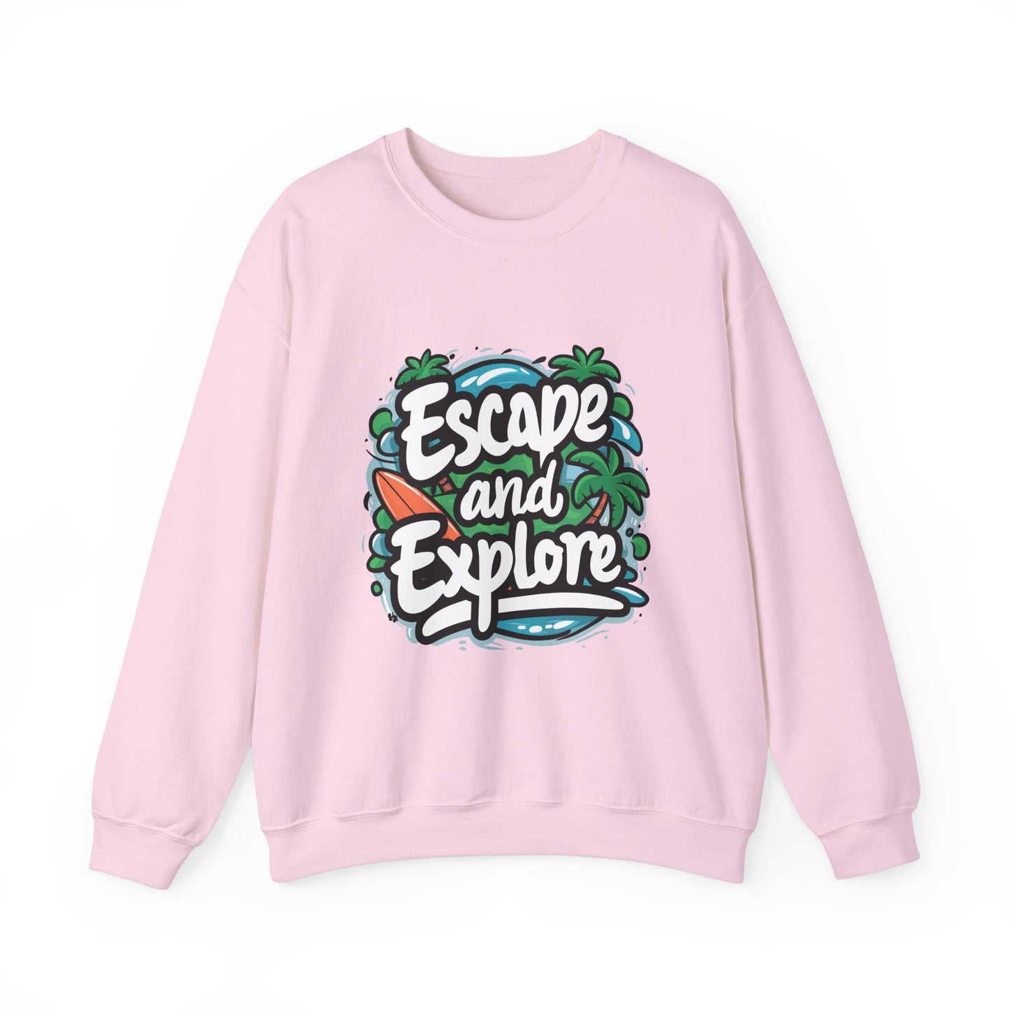 Escape and Explore Unisex Crewneck Sweatshirt