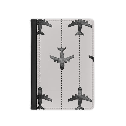 Airplane Travel Passport Cover - Stylish Travel Accessory for Adventurers